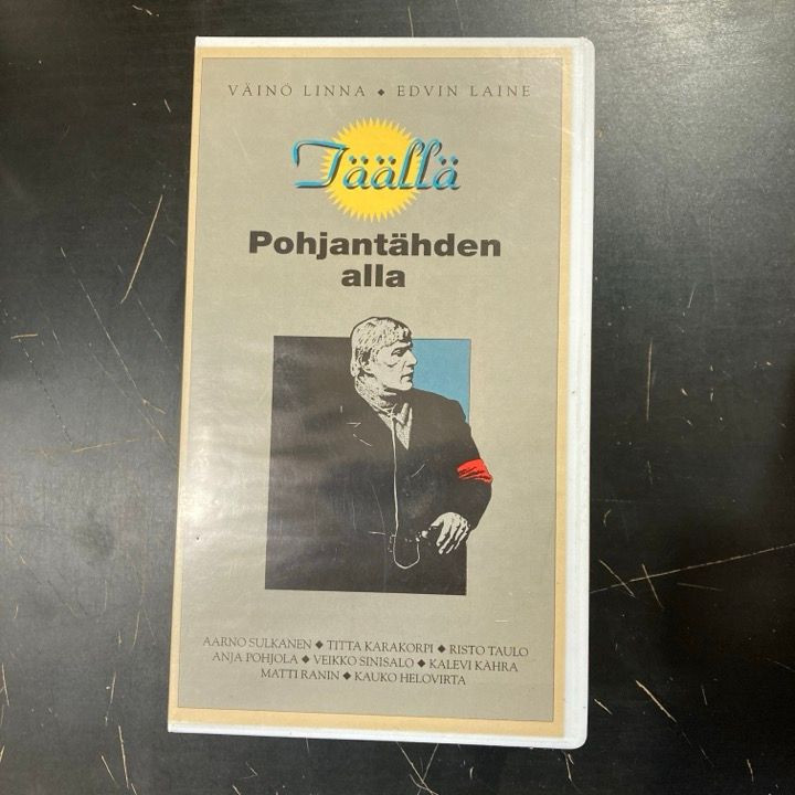 Täällä Pohjantähden alla VHS (VG+/M-) -draama/sota-